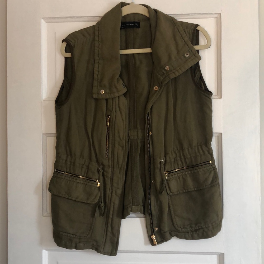 Zara military vest